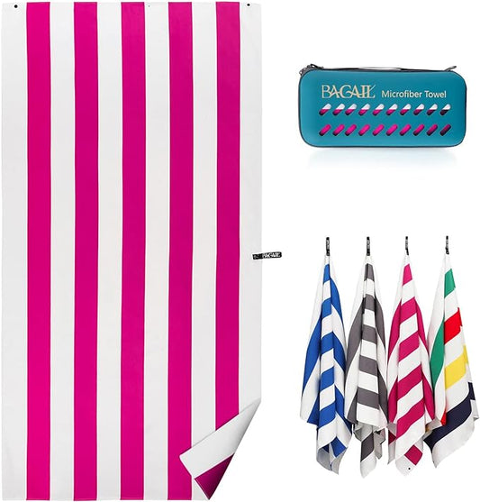 BAGAIL Camping Towel with EVA Case