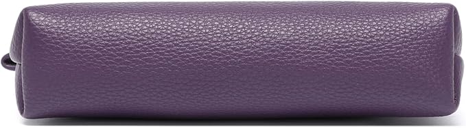 PU Leather Makeup Simple and Convenient Handbag Small Exquisite Storage Bag (Pu/Anemone Purple)
