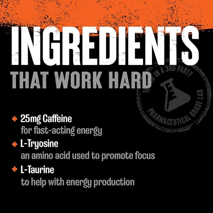 Animal Energy Chews, Fast Acting Energy with Caffeine, Nootropics and Sea Salt for Focus and Pre Workout - Convenient and Delicious Chews Format - Pom-Berry