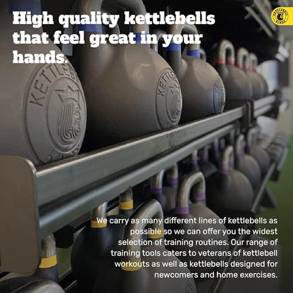 Kettlebell Kings Powder Coated Kettlebell Weights - 9-97