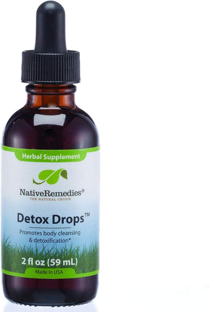 Native Remedies ThyroSoothe and Detox Drops ComboPack