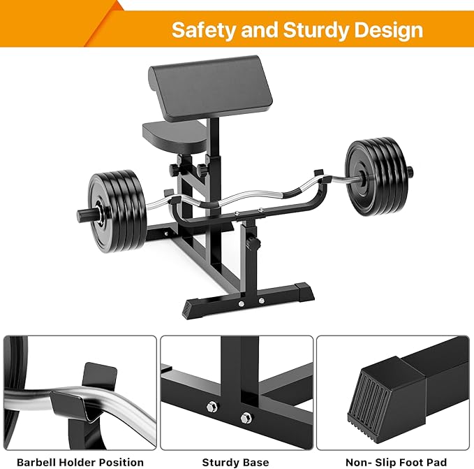 Uboway Preacher Curl Bench