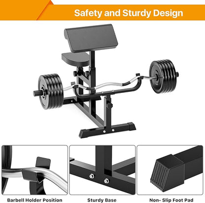 Uboway Preacher Curl Bench