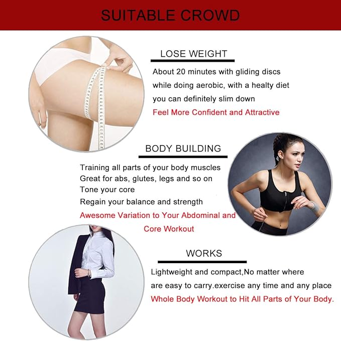 Exercise Core Sliders for Working Out