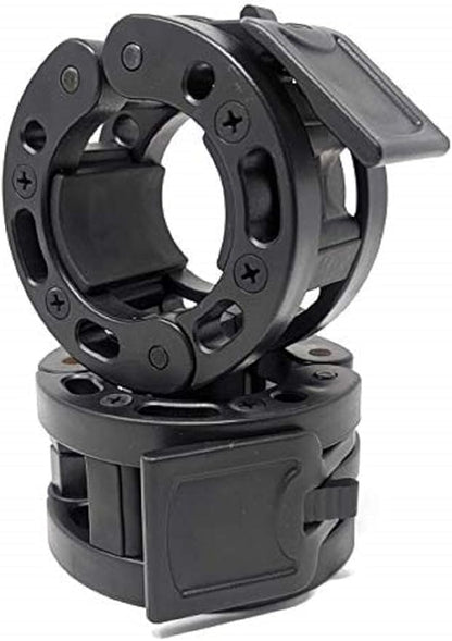 Clout Fitness Olympic Barbell Clamps Collars Quick Release 2 Inch