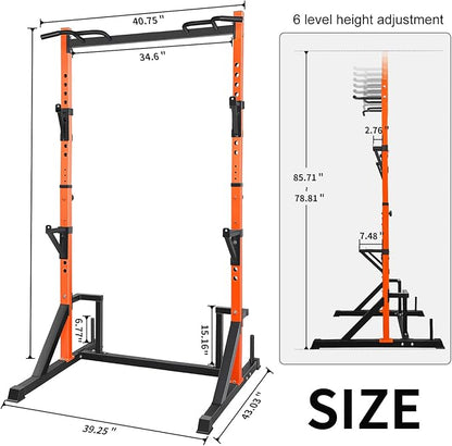 CANPA Multifunction Power Rack with Pull up Bar