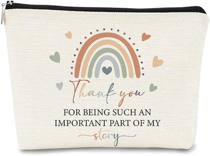 Teacher Gifts: Cosmetic Organizer Bag - Small Travel Makeup Bag With Multiple Compartments