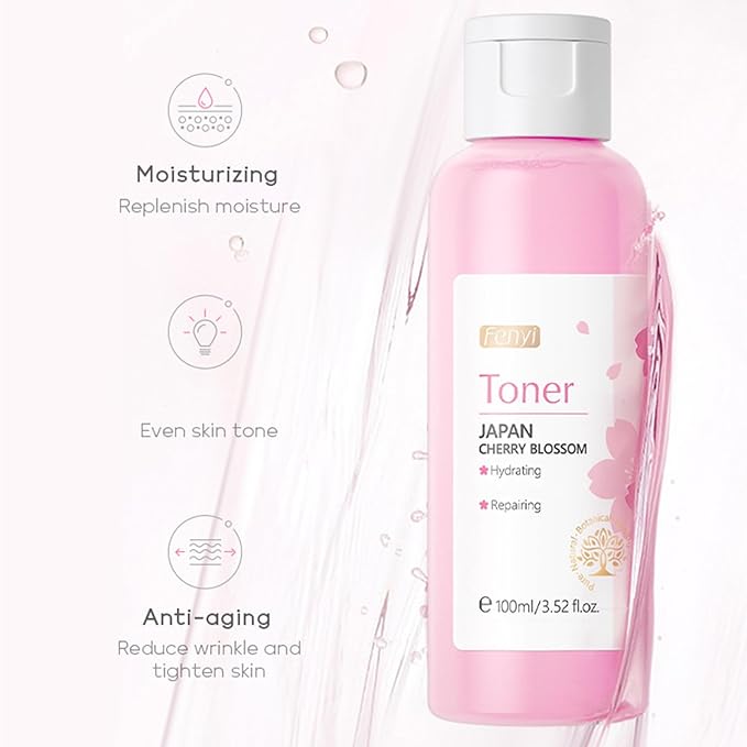 Sakura Skin Care For Teens 10-12, Skincare For Girls 10-12 Gift Set, Kids Skin Care Set For Girls Ages 8-12, Travel Skincare Set, Girls Skin Care For Kids Age 8-12, Gentle & Hydrating