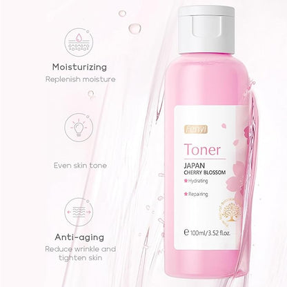 Sakura Skin Care For Teens 10-12, Skincare For Girls 10-12 Gift Set, Kids Skin Care Set For Girls Ages 8-12, Travel Skincare Set, Girls Skin Care For Kids Age 8-12, Gentle & Hydrating