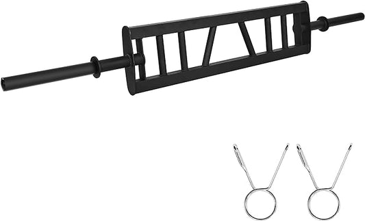 Signature Fitness Multi Grip Barbell – Swiss Bar 3 Positions 7 Feet