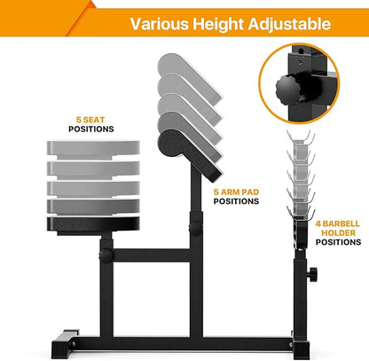 Uboway Preacher Curl Bench