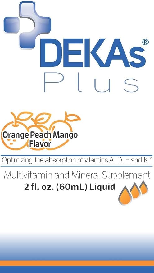 DEKAs Plus Liquid, 2oz. Per Bottle