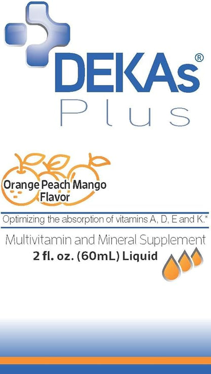 DEKAs Plus Liquid, 2oz. Per Bottle