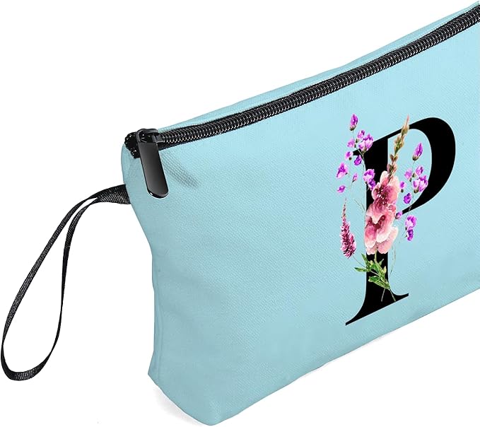 SEAMOON Birthday Inspirational Bridesmaid Proposal Team Small Gifts for Women Mom Aunt Teacher Sister Coworkers Makeup Cosmetic Bag Travel with Mirror Mothers Day Christmas Graduation P