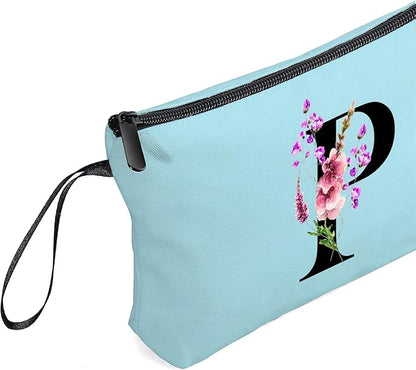 SEAMOON Birthday Inspirational Bridesmaid Proposal Team Small Gifts for Women Mom Aunt Teacher Sister Coworkers Makeup Cosmetic Bag Travel with Mirror Mothers Day Christmas Graduation P