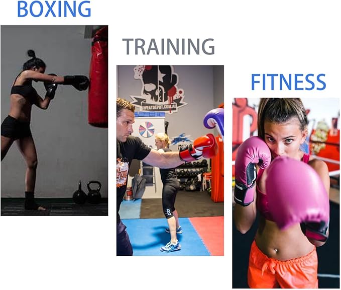 Boxing Gloves for Women Punching Bag Gloves Muay Thai Adults MMA Training Gloves Men