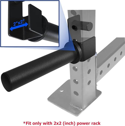 A2ZCARE Weight Plate Holder - Attachment Power Cage Rack for Power Rack - Weight Plates Storage Fit 2-inch Olympic Weight Plates (Set of 4)