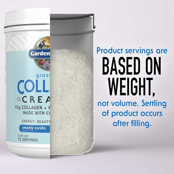 Garden Of Life, Collagen Creamer Powder Vanilla, 11.64 Ounce