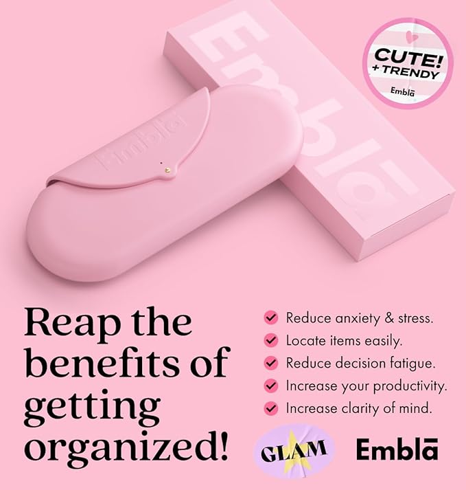 Embla Makeup Brush Holder Travel Cosmetic Case Pouch, Soft Silicone Cosmetic Bag Make Up Brushes Holder with Secure Snap Closure, Travel Makeup Brush Case, Flamingo