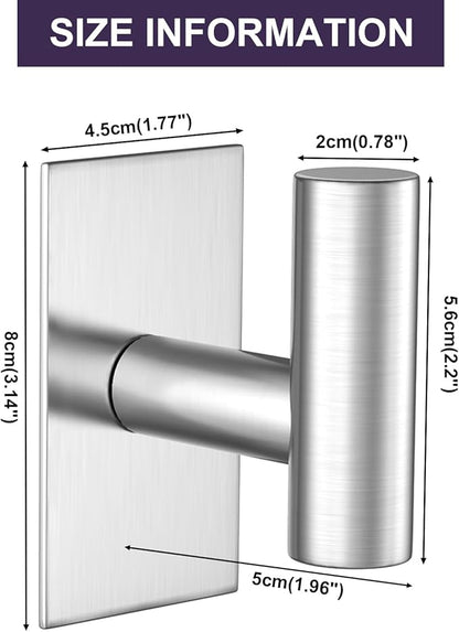 VAEHOLD Wall Adhesive Hooks 2 Pack)