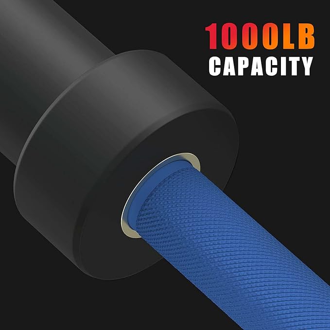 Olympic Barbell EZ Bar Curl Bar 4ft/5ft/7ft 2 Inch (300lb/330lb/400lb/700lb/1000lb/1500lb)