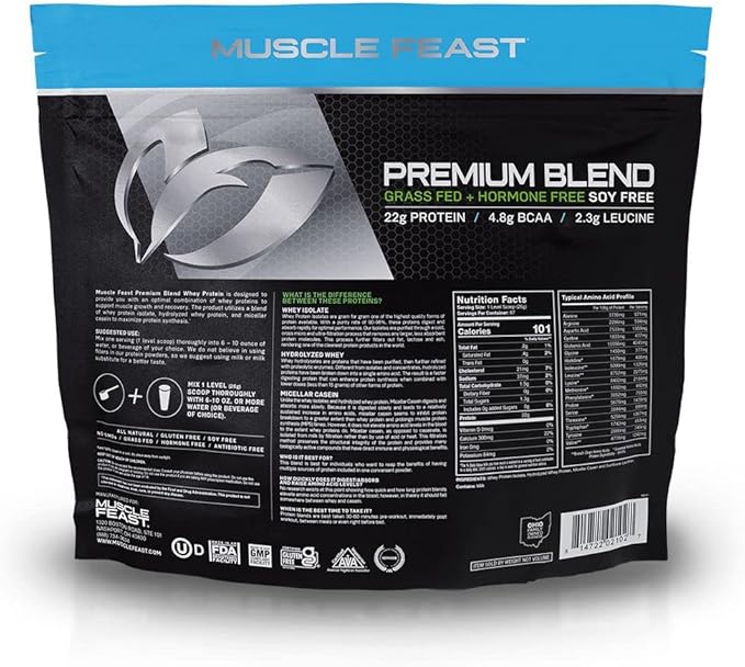 Muscle Feast Blend Protein 5.0 Lbs (Unflavored)