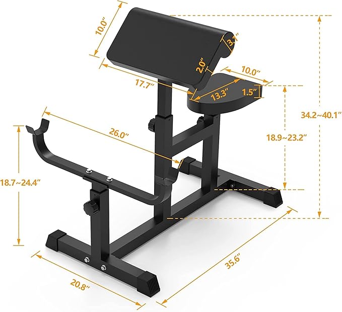 Uboway Preacher Curl Bench