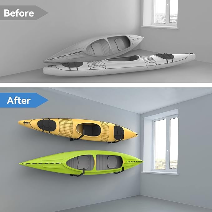 Wall Mount Kayak Storage Rack