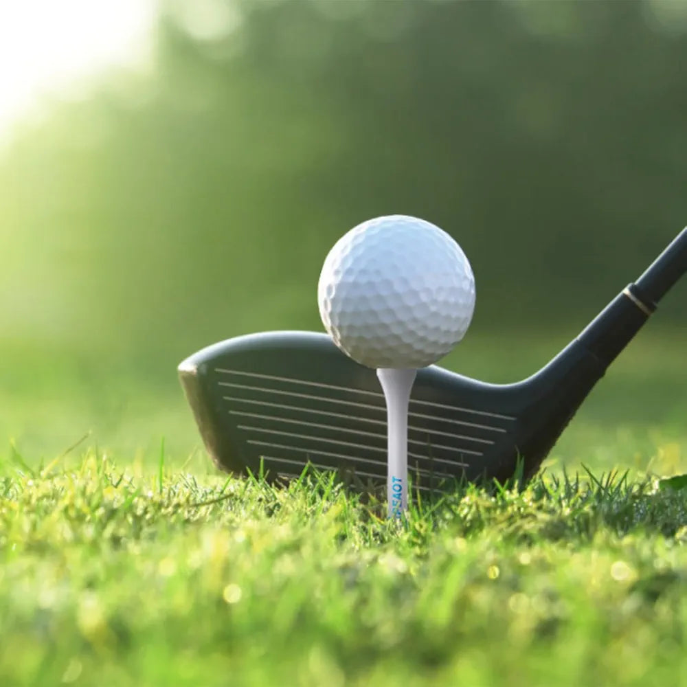 Premium Golf Tees Choose Between 200 Count or 100 Count, Professional Marking System Golf Tees 3-1/4 Inch, Reduce Friction Side Spin More Stable Golf Tees