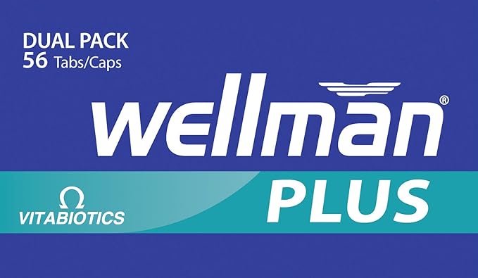 Vitabiotics Ltd Vitabiotics Wellman Plus, 56 Tablets/Capsules