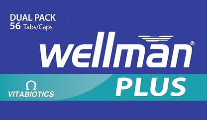 Vitabiotics Ltd Vitabiotics Wellman Plus, 56 Tablets/Capsules