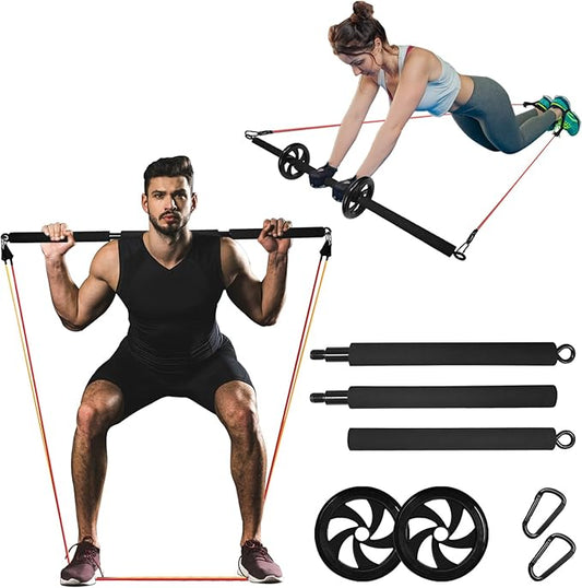 Portable Resistance Band Bar