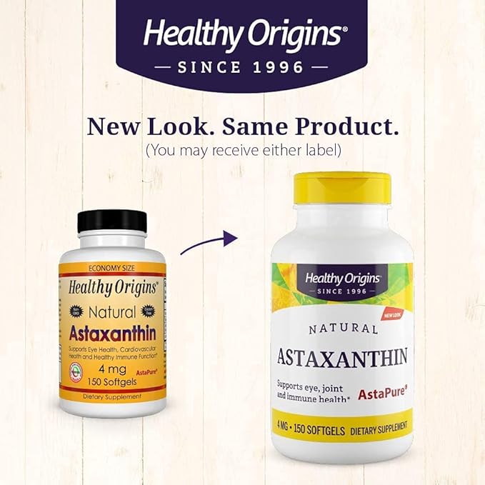 Astaxanthin Gels 4 MG 150 Count