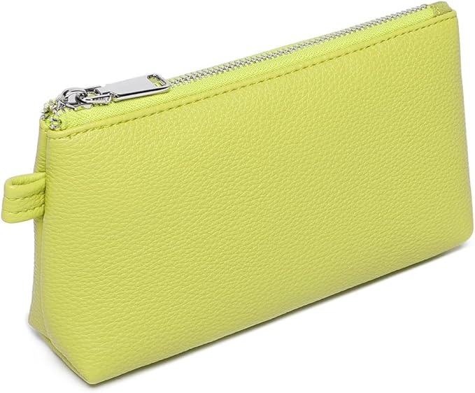 PU Leather Makeup Simple and Convenient Handbag Small Exquisite Storage Bag (Pu/Grass)