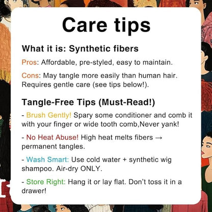 Ginger Curly Wig Skunk Strip HD Lace Front Wig Pre-Plucked Wear And Go Glueless Afro Wig Synthetic Orange Kinky Curly Layered Wig
