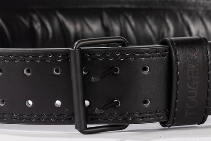 Genuine Leather Weight Lifting Belt for Men Double