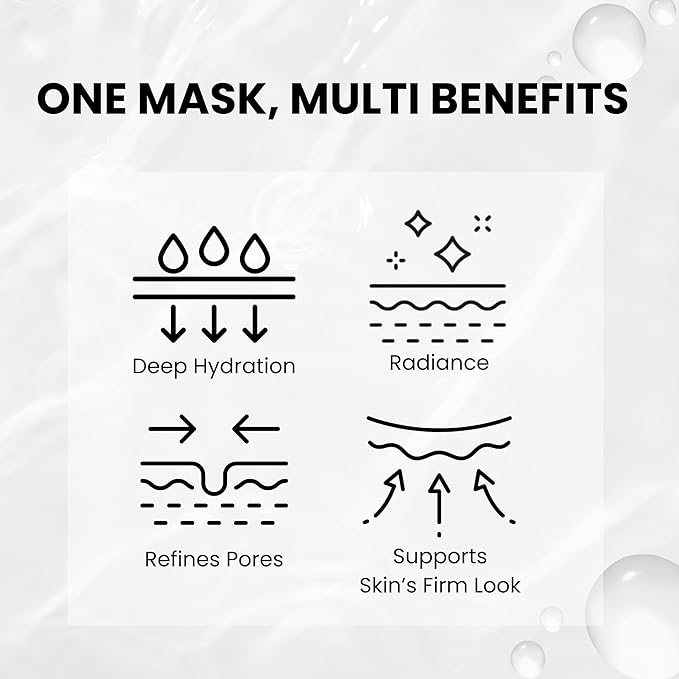 OHMYPURE Hydrogel Collagen Korean Face Mask Luxury Skin Care 2 EA (AntiWrinkle)