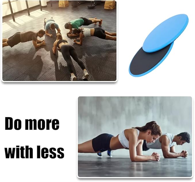 Non Slip Exercise Gliding Discs 2 Pcs Core