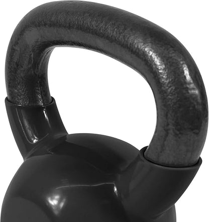 Yes4All Kettlebell Set Vinyl Coated Weights Combo for Full Body Workout Equipment Push up, Grip Strength Training, Dumbbell Weights Exercises