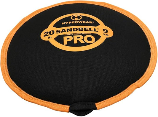 Hyperwear SandBell PRO Workout Sandbag Kettlebell Ships Pre-Filled 6-70 lbs
