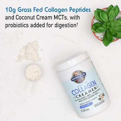 Garden Of Life, Collagen Creamer Powder Vanilla, 11.64 Ounce