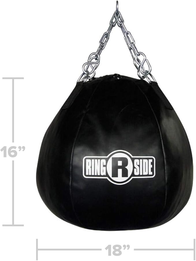Ringside Head Shot Powerhide Punching Heavy Bag,White,15 x 18 inch