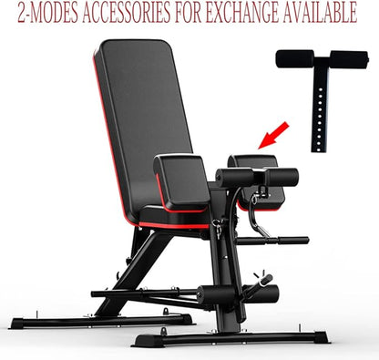 Utility Weight Bench with Leg Extension - Multi-Position