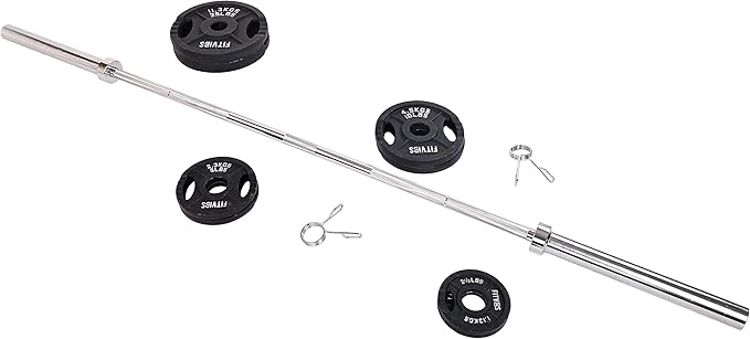 Signature Fitness Olympic 2-Inch Cast Iron Plate Weight