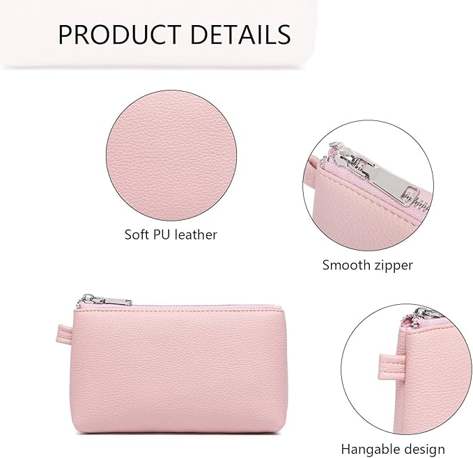 PU Leather Makeup Simple and Convenient Handbag Small Exquisite Storage Bag (Pu/Charming)