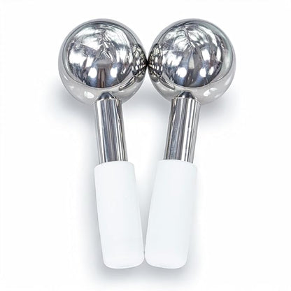 Floraison Unbreakable Stainless Steel Magic Cooling Beauty Facial Sticks for Face, Neck & Body Cryo Sticks & Cold Roller for face Puffiness & Wrinkles, Wine-Chilling Wands