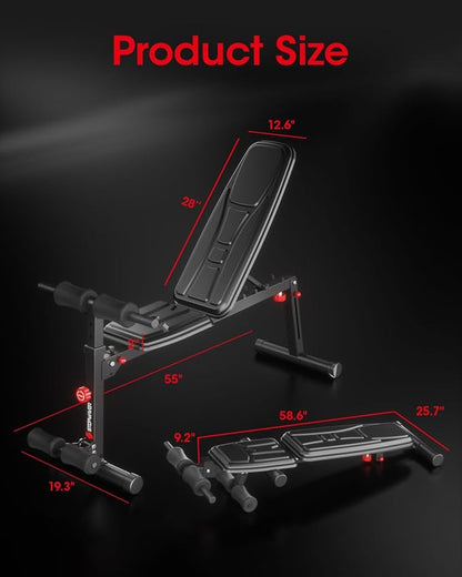 Weight Bench Press 860Lb Stable