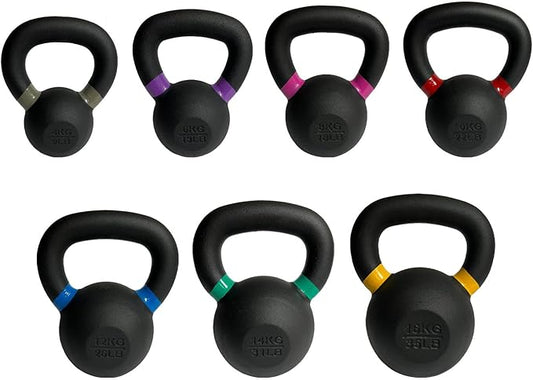 Fitness First Powder Coated Cast Iron Kettlebell -
