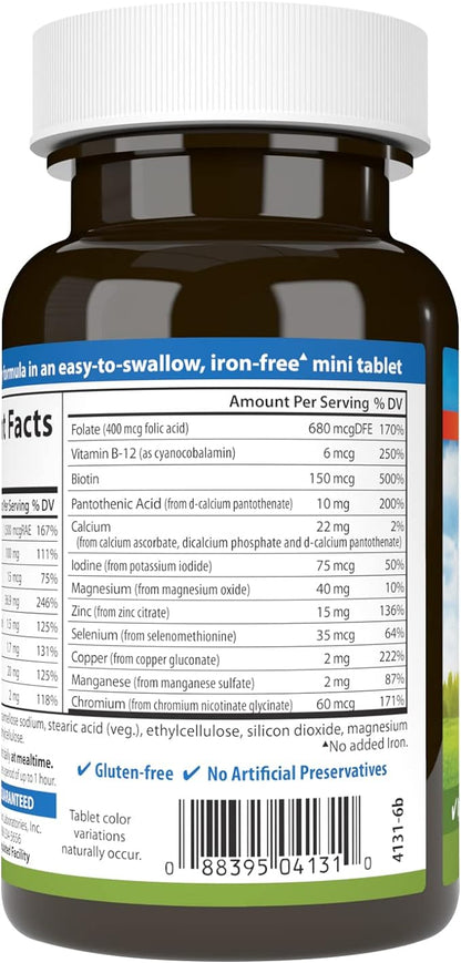 Carlson Mini-Multi, Essential Vitamins & Minerals, 90 Small Tablets