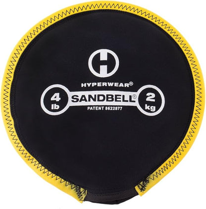 HYPERWEAR SandBell Sandbag Workout Bag Pre-Filled with Clean 2lb -50lb) -50lb)